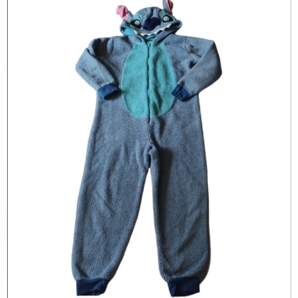 Disney Kids Stitch Hooded Onesie - Picture 2 of 5